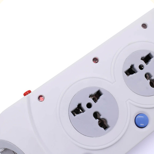 Extensão De Tomadas 3m Com Led E Interruptor Embutido