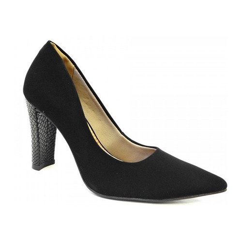 Sapato Scarpin 16-2202 Via Marte (03) - Preto