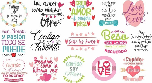 200 Vectores Frases Dibujos Día Enamorados San Valentín