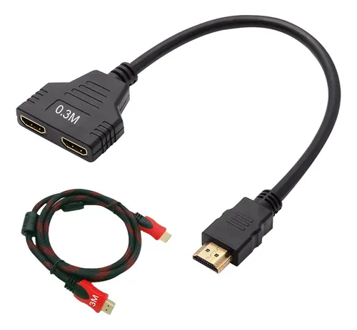 Adaptador Doble Hdmi