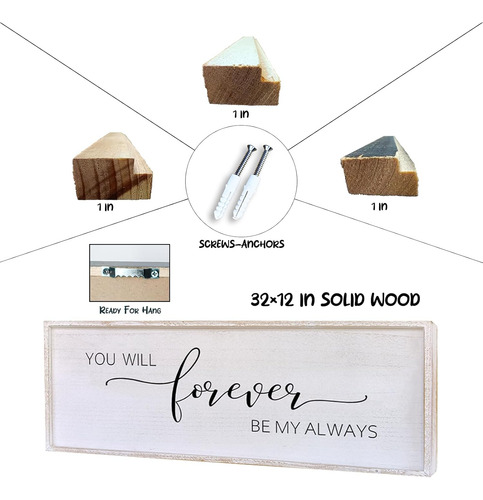 Letrero Con Texto En Inglés «you Will Forever Be My Always S