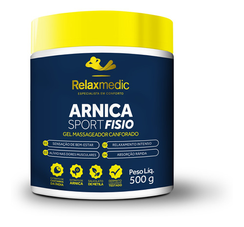 Gel Massageador Arnica Sport Fisio