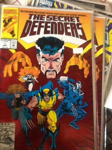 Comic Secret Defenders #1 (dr. Strange / Wolverine) Mar 1993