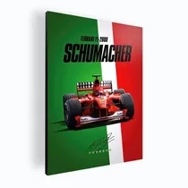 Comprar Cuadro Moderno Poster Michael Schumacher 42x60 Mdf
