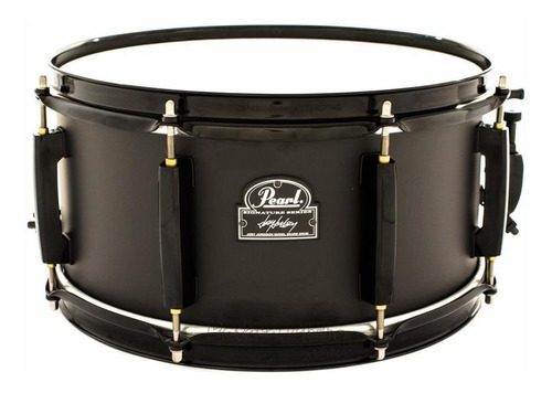 Caixa Pearl Signature Joey Jordison 13x6,5¨ Black Steel Pow