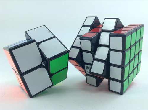 Paquete Cubos Rubik Moyu Guanpo 2x2 + Yusu R 4x4