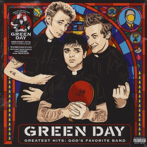 Vinilo Green Day Greatest Hits: God's Fav.... Sellado