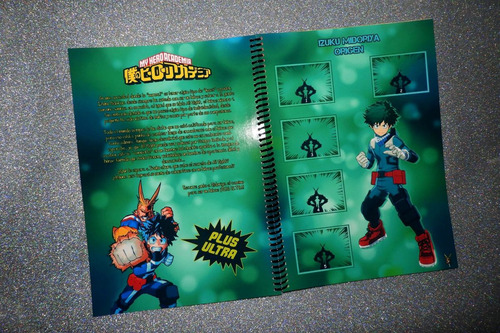 Boku No Hero Academia Album 1 Completo A Pegar My Hero