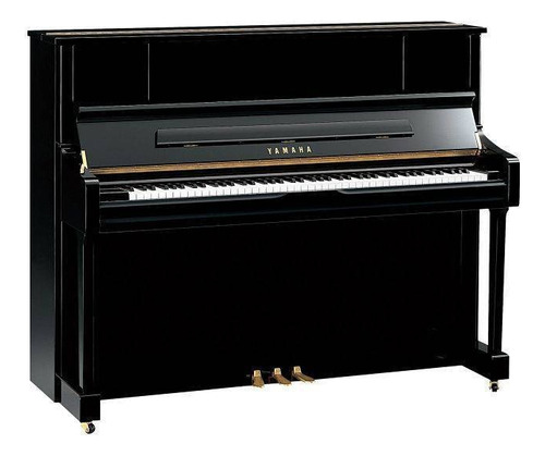 Piano Vertical Yamaha U1j Negro Brillante 121 Pared Acustico