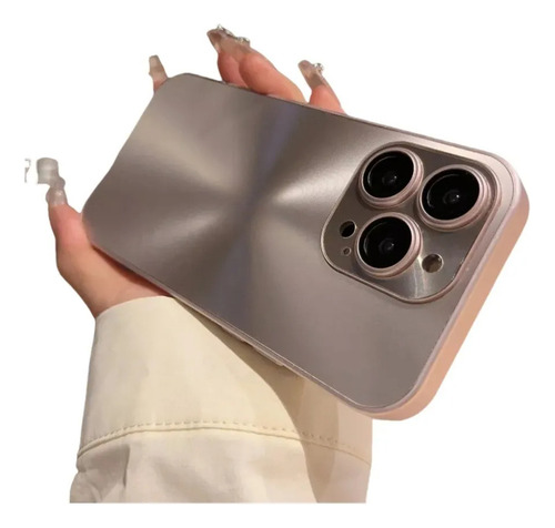 Y Funda Para iPhone Resistente De Uso Rudo Con Textura Láser