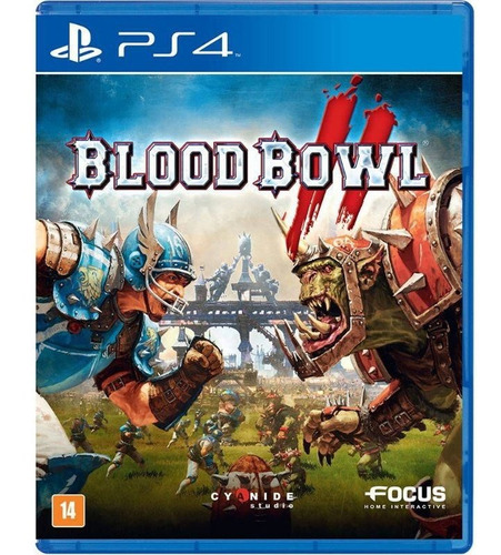 Juego multimedia de fútbol americano Blood Bowl 2 Playstation Ps4