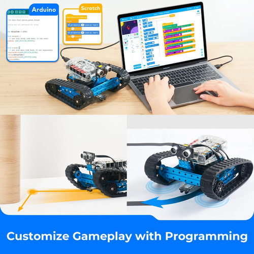 Kit Robot Educativo Transformable Mbot Ranger Stem Bricolaje