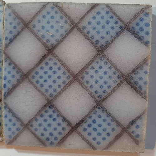 Antiguo Azulejo Pas De Calais 7708