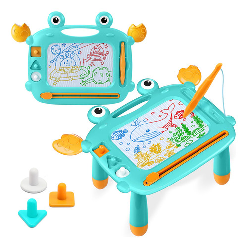 Tablero Magnético De Dibujo Cangrejo Para Niños 1 Año
