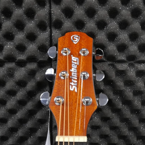 Imagem 5 de 10 de Violao Strinberg Sf200c Ns Flat Aco Fosco