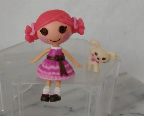 Mini Lalaloopsy Toffee Cocoa Cuddles 8cm Usado (Usado)