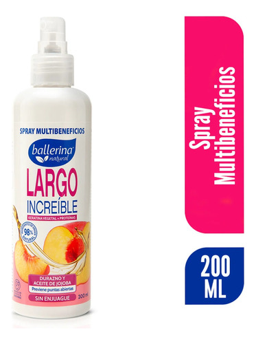 Spray Multibeneficios Largo Increible 200 Ml