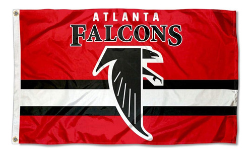 Atlanta Falcons Retroceso Vintage 3x5 Bandera