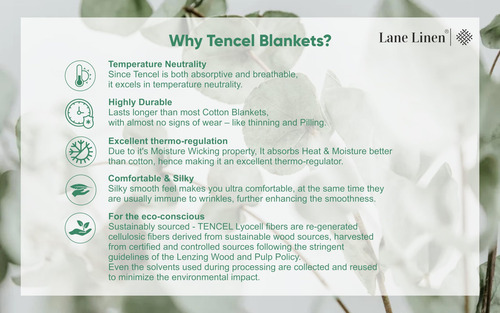 Blanket Lane Linen Cooling, Tamaño Doble, Estampado De Guepa