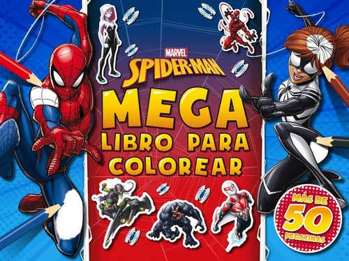 Libro - Spider-man. Megalibro Para Colorear 2 