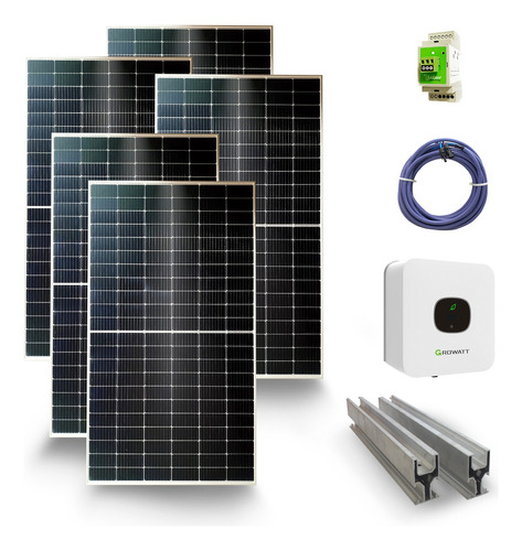 Kit Solar Ahorro 6000 W Panel Solar Inyección Cero | Basico