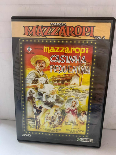Mazzaropi Casinha Pequenina Dvd Original Usado