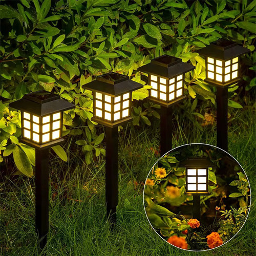 Iluminação Solar Led Kit 6 Un Bomvink Bom-4601 Ip65 Externo