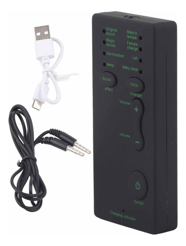 Mini Cambiador De Voz De Transmisión Portátil Para Pc Móvil