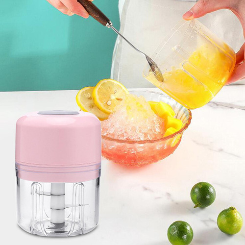 Mini Picadora De Ajo Rosa A Machine De Hielo Raspado