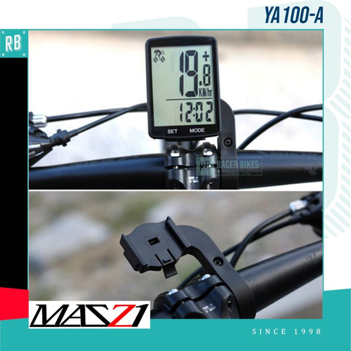 Imagen 3 de 9 de Ciclocomputadora Bicicleta Mazzi Ya100-a Inalámbrica 22 F.