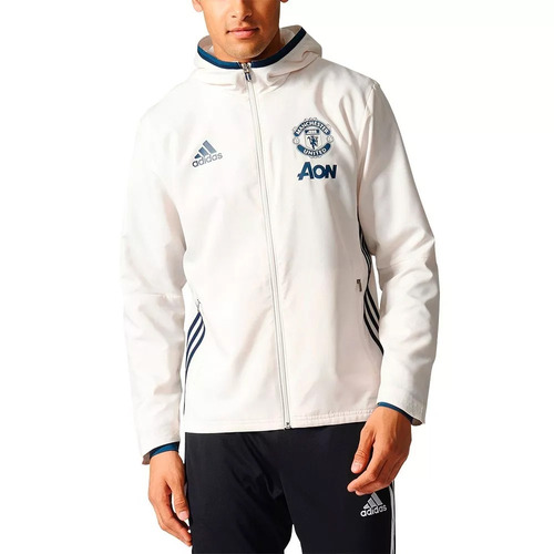 Campera adidas Manchester United De Lluvia Nylon