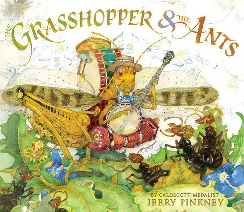 The Grasshopper & The Ants, De Jerry Pinkney. Editorial Little, Brown & Company, Tapa Dura En Inglés