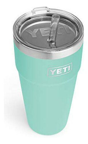 Vaso Yeti Rambler 26 Oz Con Pajita, Aislamiento Al Vacío, Ac