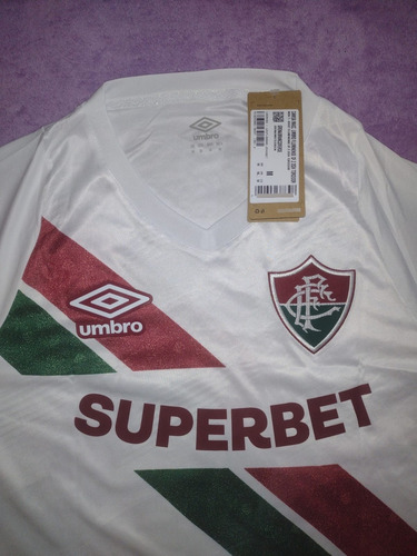 Camisa Fluminense Umbro 2024 Branca #14 - M (Usado)