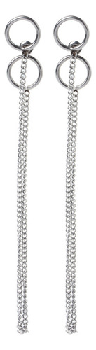 (4 #mold) Joias Kpop Hip Hop Punk Para Tit Steel Tassel