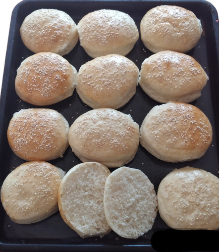 Pan De Hamburguesas Artesanal Veganas