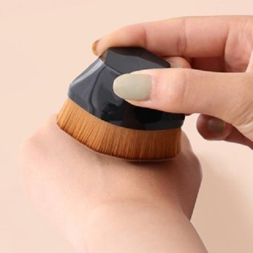 Brocha Hexagonal De Maquillaje Para Mezclar Liquido Crema Po