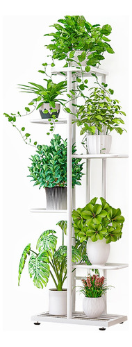 Soporte De Metal Para Plantas 7 Macetas Portamacetas