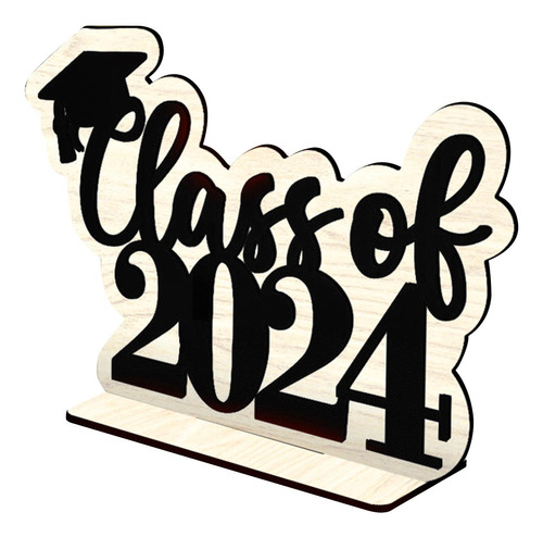Adornos De Mesa Para Fiesta De Graduación 2024, Negro