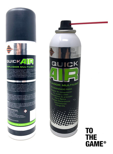 Imagen 4 de 6 de Aire Comprimido Aerosol Para Limpiar Pc 200g - Villa Crespo