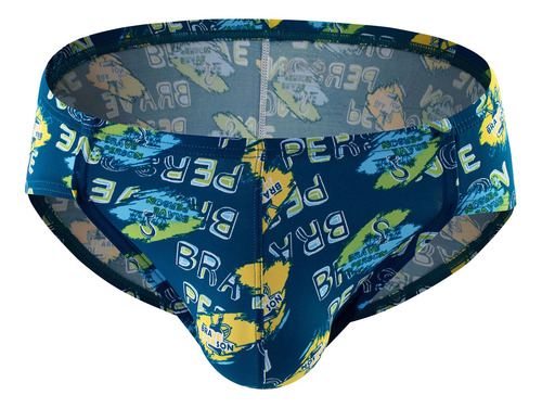Bragas Transpirables De Cintura Baja Con Estampado Casual De