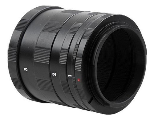 Tubo Extensor Para Macro Fotografia Câmera Canon Ef Mount
