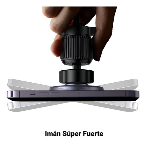 Ugreen Soporte Celular Auto Magsafe Magnético Porta Celular Para Auto Con Gancho Metálico Para Rejilla De Ventilación