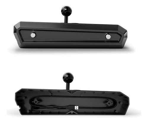 Joystick Com Fio Qanba Q7 Obsidian 2 Para Playstation 5/4 E