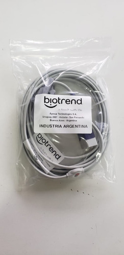 Imagen 1 de 3 de Sensor Neonatal Wrap Reusable (2,7m) - Biotrend Bpo.p.y3