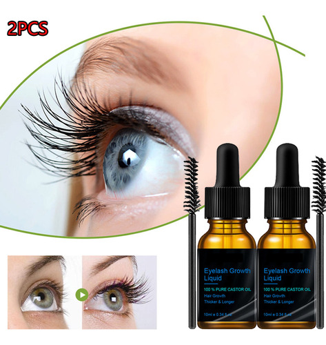 Aceite Acondicionador Líquido Para Cejas Y Pestañas, Humecta