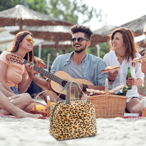 Bolsa De Almuerzo Con Aislamiento Lonchera Tote Más Fresco D