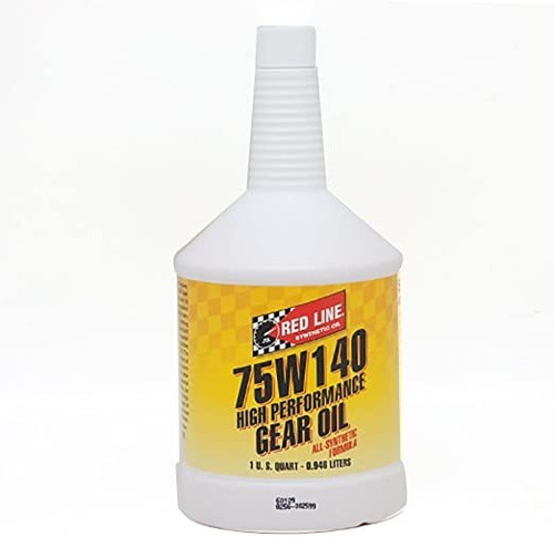 Red Line 57914 75w140 Gear Oil, 1 Quart, 1 Pack