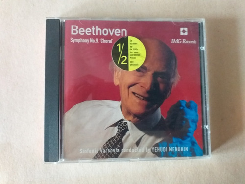 Cd Beethoven /  Symphony N° 9 Choral