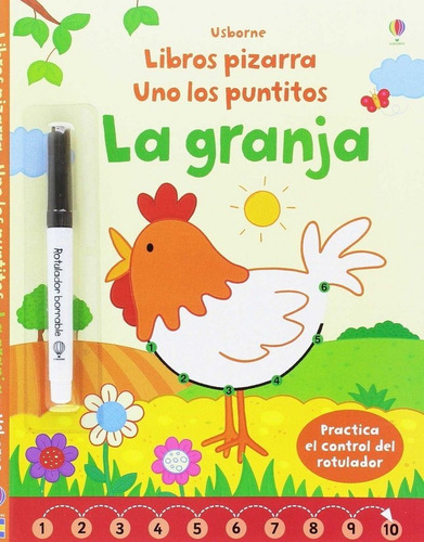 La Granja Punto A Punto, De Aa.vv.. Editorial Usborne, Tapa Blanda, Edición 1 En Español, 2021